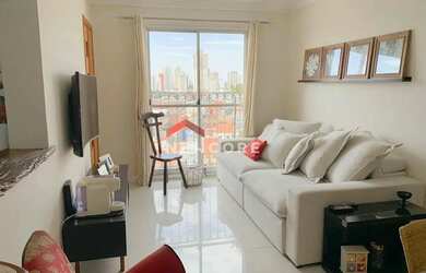 Imagem: O apartamento possui 2 Dormitórios, 2 Banheiros, 1 Vaga na