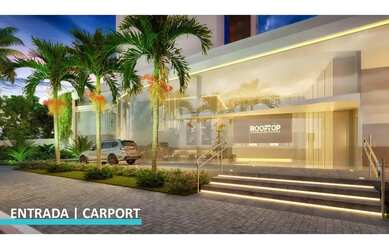 Imagem: O apartamento possui 1 Dormitório, 1 Banheiro, 1 Vaga na garagem