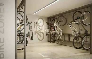 Imagem: O studio possui 1 Dormitório, 1 Banheiro, 68m² de Área e