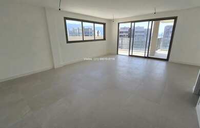 Imagem: O apartamento na cobertura possui 4 Dormitórios, 5 Banheiros