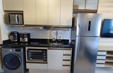 Imagem: O apartamento possui 1 Dormitório, 1 Banheiro, 24m² de Área