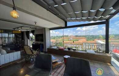 Imagem: O apartamento na cobertura possui 1 Dormitório, 1 Banheiro