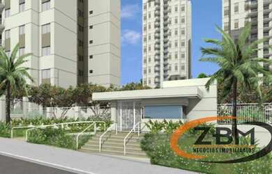 Imagem: O apartamento possui 3 Dormitórios, 1 Banheiro, 1 Vaga na garagem