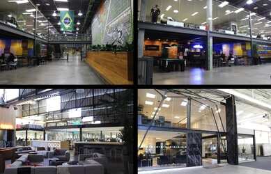 Imagem: O depósito possui 5 Vagas na garagem, 17.000m² de Área e