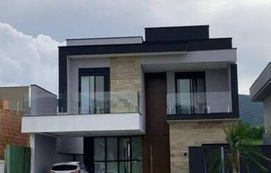 Imagem: A casa em condomínio possui 3 Dormitórios, 5 Banheiros, 4