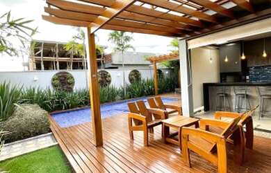 Imagem: A casa em condomínio possui 3 Dormitórios, 4 Banheiros, 3