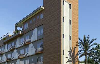 Imagem: O apartamento possui 1 Dormitório, 1 Banheiro, 1 Vaga na garagem