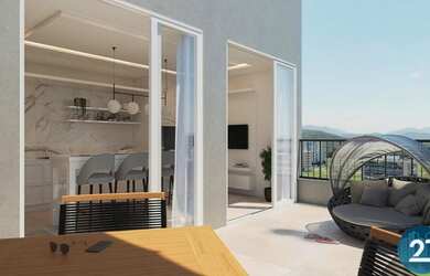 Imagem: O apartamento possui 2 Dormitórios, 3 Banheiros, 1 Vaga na