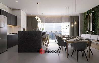 Imagem: O apartamento possui 2 Dormitórios, 3 Banheiros, 2 Vagas na