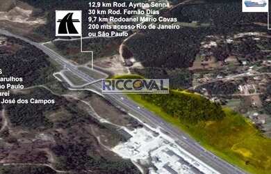 Imagem: O terreno possui 8000m² de Área e está localizado em Santa