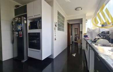 Imagem: O apartamento na cobertura possui 3 Dormitórios, 5 Banheiros