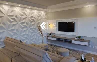 Imagem: O apartamento possui 3 Dormitórios, 3 Banheiros, 2 Vagas na