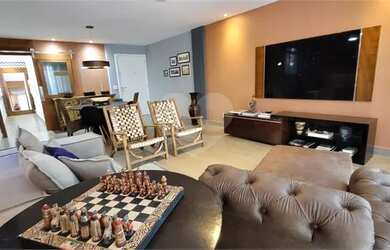 Imagem: O apartamento na cobertura possui 3 Dormitórios, 4 Banheiros