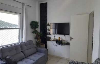 Imagem: O apartamento possui 1 Dormitório, 1 Banheiro, 1 Vaga na garagem