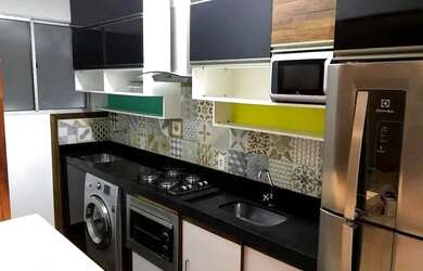 Imagem: O apartamento possui 2 Dormitórios, 2 Banheiros, 1 Vaga na