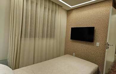 Imagem: A casa em condomínio possui 3 Dormitórios, 2 Banheiros, 1