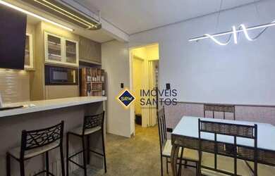 Imagem 3: GONZAGA, EM SANTOS - 1 SUÍTE - MOBILIADO PRÉDIO FRENTE A PRAIA