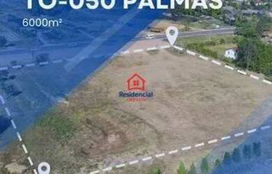 Imagem: O terreno possui 6.000m² de Área e está localizado em Plano