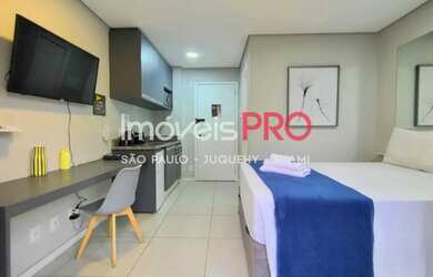 Imagem 4: Bela Vista, studio pronto, decorado, equipado, com renda