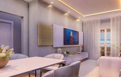 Imagem: O apartamento possui 3 Dormitórios, 1 Banheiro, 2 Vagas na