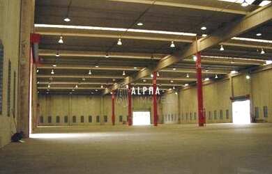 Imagem: O depósito possui 5500m² de Área e está localizado em Alphaville