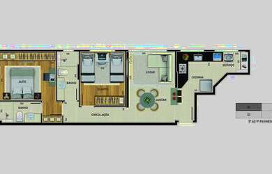 Imagem 9: Apartamento à venda, 2 quartos, 1 suíte, 2 vagas, Lourdes - Belo Horizonte/MG