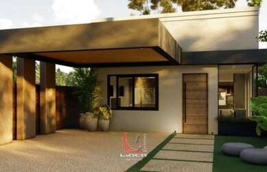 Imagem: A casa possui 3 Dormitórios, 3 Banheiros, 4 Vagas na garagem