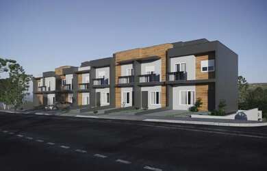 Imagem: A casa possui 2 Dormitórios, 1 Banheiro, 1 Vaga na garagem