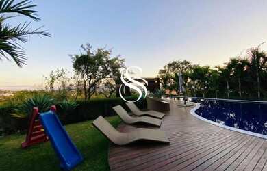 Imagem: A casa em condomínio possui 5 Dormitórios, 5 Banheiros, 4