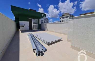 Imagem: O apartamento na cobertura possui 2 Dormitórios, 3 Banheiros