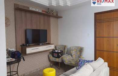 Imagem: O apartamento na cobertura possui 4 Dormitórios, 3 Banheiros