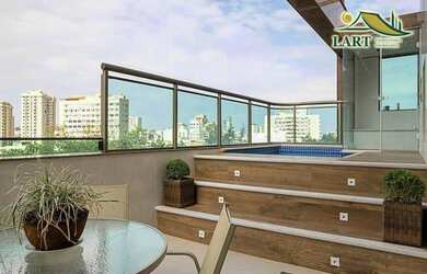 Imagem: O apartamento na cobertura para alugar possui 2 Dormitórios