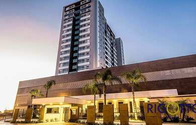 Imagem: O apartamento possui 1 Dormitório, 1 Banheiro, 1 Vaga na garagem