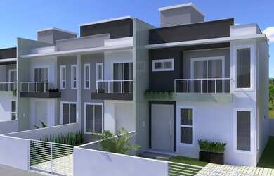 Imagem: A casa à venda possui 2 Dormitórios, 2 Banheiros, 1 Vaga na