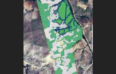 Imagem: O terreno possui 22.000m² de Área e está localizado em Nova