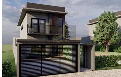 Imagem: A casa possui 3 Dormitórios, 3 Banheiros, 2 Vagas na garagem