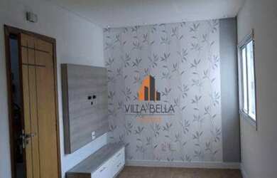 Imagem: O apartamento na cobertura possui 2 Dormitórios, 1 Banheiro