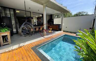 Imagem: A casa em condomínio possui 3 Dormitórios, 3 Banheiros, 2