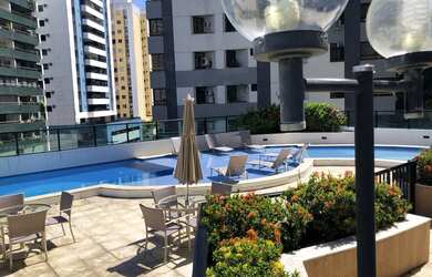 Imagem 6: Patamares, 1/4 e sala, decorado, varanda, armários, vista mar, infraestrutura,...