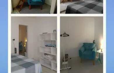 Imagem: O quarto possui 1 Dormitório e está localizado em Praia do