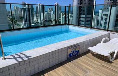 Imagem 14: FF Aluga 1Quato Separdo Mobiliado Boa Viagem Novo Incluso Taxas