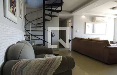 Imagem: O apartamento na cobertura possui 4 Dormitórios, 3 Banheiros