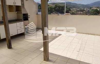 Imagem: O apartamento na cobertura possui 3 Dormitórios, 5 Banheiros