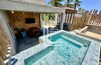 Imagem: A casa em condomínio possui 2 Dormitórios, 4 Banheiros, 1