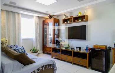 Imagem: O apartamento na cobertura possui 3 Dormitórios, 3 Banheiros