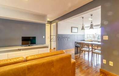 Imagem: O apartamento possui 2 Dormitórios, 2 Banheiros, 2 Vagas na