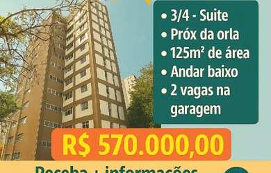 Imagem: O apartamento possui 3 Dormitórios, 2 Banheiros, 2 Vagas na
