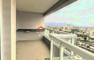 Imagem: O apartamento possui 1 Dormitório, 2 Banheiros, 1 Vaga na garagem