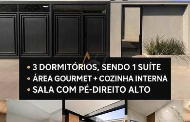 Imagem 10: Casa de 3 quartos 2 banheiros e 2 vagas à venda no condomínio Eville...