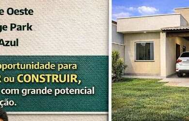 Imagem: O terreno à venda possui e está localizado em Parque Oeste